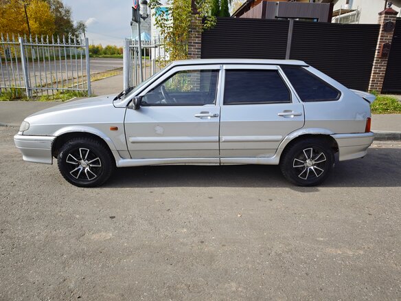 2011 Lada (ВАЗ) 2114, серебристый, 130000 рублей - вид 8