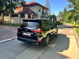 2021 Lexus LX 570 III Рестайлинг 2, чёрный, 15900000 рублей, вид 4