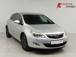 2011 Opel Astra J, серебристый, 680000 рублей, вид 3