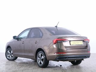 2021 Skoda Rapid II, коричневый, 1889000 рублей, вид 4