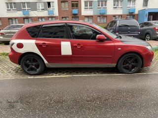 2005 Mazda 3 I (BK), красный, 550000 рублей, вид 2