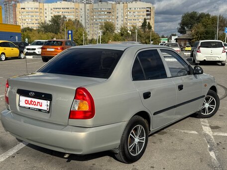 2009 Hyundai Accent ТагАЗ II, бежевый, 350000 рублей, вид 5