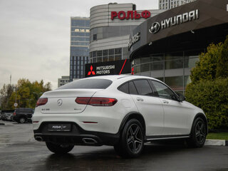 2019 Mercedes-Benz GLC Coupe 300 I (C253) Рестайлинг, белый, 4228000 рублей, вид 4