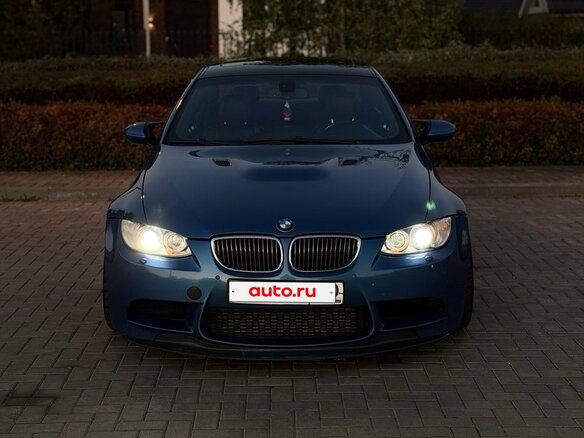 2008 BMW M3 Euro-4 IV (E90), синий, 3750000 рублей - вид 1