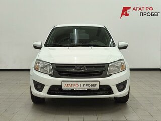 2016 Lada (ВАЗ) Granta I, белый, 537600 рублей, вид 2