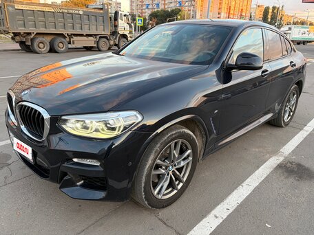 2018 BMW X4 20d II (G02), чёрный, 4450000 рублей, вид 3