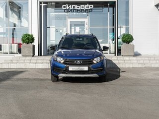 2020 Lada (ВАЗ) Granta Cross I Рестайлинг, синий, 800000 рублей, вид 3