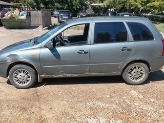 2011 Lada (ВАЗ) Kalina I, серый, 120000 рублей, вид 4