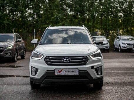 2018 Hyundai Creta I, белый, 1440000 рублей, вид 3