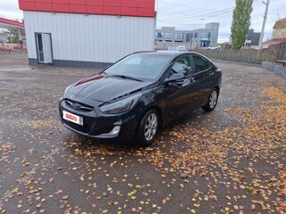 2014 Hyundai Solaris I, чёрный, 580000 рублей, вид 1