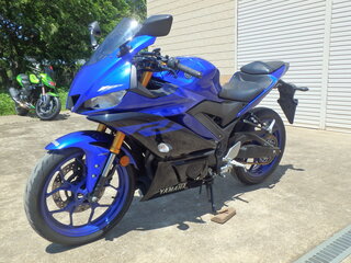 2019 Yamaha YZF-R3, синий, 570000 рублей, вид 1