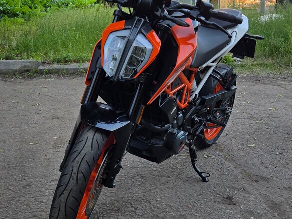 2017 KTM 390 Duke, оранжевый, 445000 рублей - вид 14