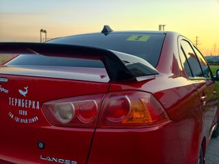 2007 Mitsubishi Lancer X, красный, 620000 рублей, вид 5