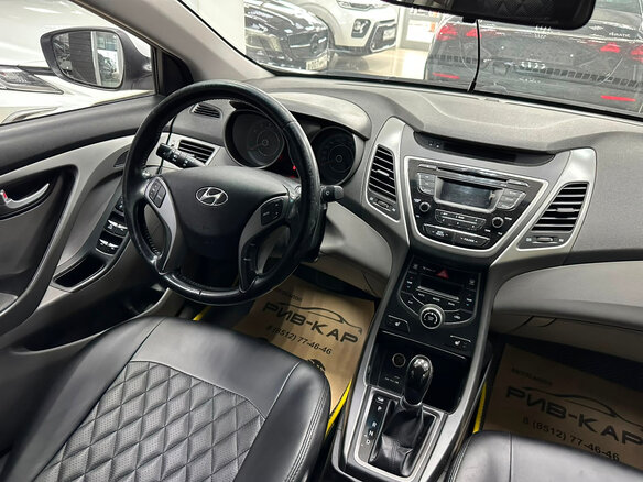 2014 Hyundai Elantra V (MD) Рестайлинг, белый - вид 12