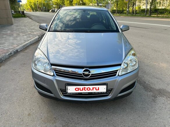 2008 Opel Astra H Рестайлинг, голубой, 580000 рублей