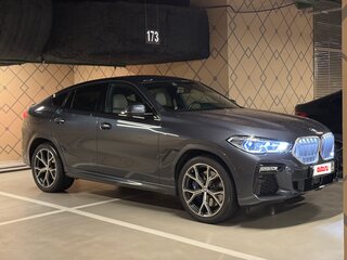 2020 BMW X6 40d III (G06), серый, 10700000 рублей, вид 4