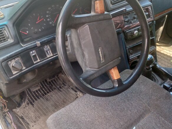1991 Volvo 740, синий, 150000 рублей - вид 3