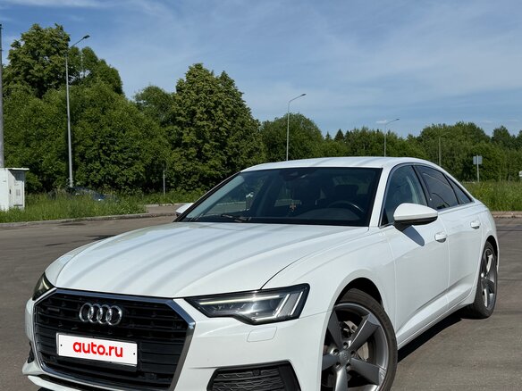 2020 Audi A6 45 TFSI V (C8), белый, 3250000 рублей - вид 20