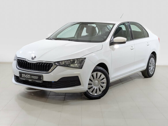 2021 Skoda Rapid II, белый, 1220000 рублей