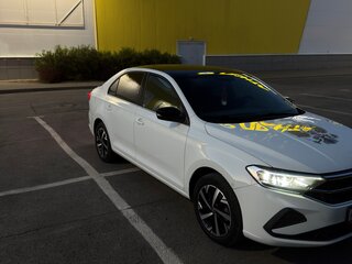 2022 Volkswagen Polo VI, белый, 1850000 рублей, вид 3