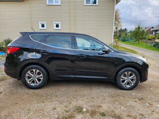 2014 Hyundai Santa Fe III, чёрный, 1700000 рублей, вид 2