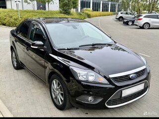 2007 Ford Focus II Рестайлинг, чёрный, 535000 рублей, вид 1