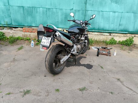 2004 Honda CB 600F Hornet, чёрный, 300000 рублей, вид 5