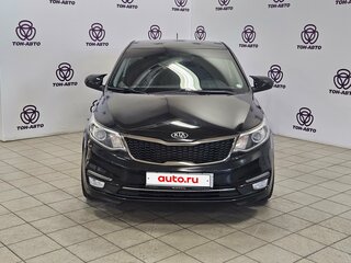 2016 Kia Rio III Рестайлинг, чёрный, 1075000 рублей, вид 2