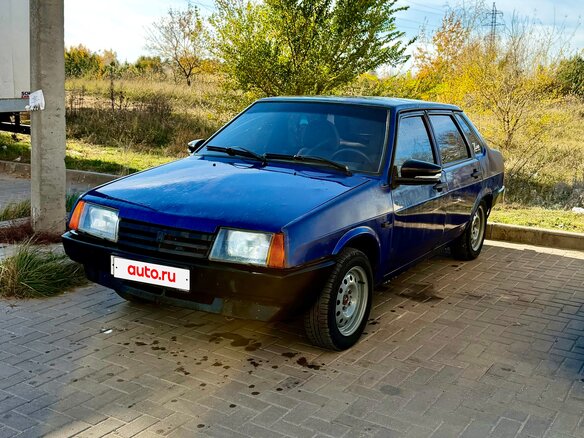 2003 Lada (ВАЗ) 21099, синий, 99999 рублей - вид 8