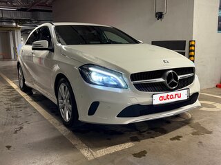 2016 Mercedes-Benz A-Класс 180 III (W176) Рестайлинг, белый, 1670000 рублей, вид 1