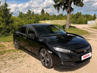 2020 Honda Civic X Рестайлинг, чёрный, 2050000 рублей, вид 2