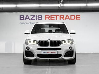 2017 BMW X3 20i xDrive II (F25) Рестайлинг, белый, 2720000 рублей, вид 2