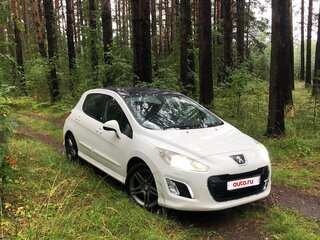 2012 Peugeot 308 I Рестайлинг, белый, 377000 рублей, вид 5