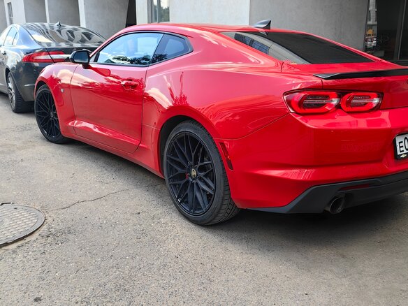 2019 Chevrolet Camaro 8-speed VI Рестайлинг, красный, 3390000 рублей - вид 5