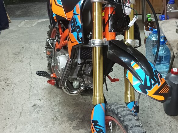 2024 Kayo Evolution YX140EM, оранжевый, 95000 рублей - вид 5
