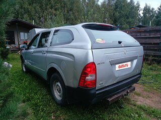 2011 SsangYong Actyon Sports I, серебристый, 645000 рублей, вид 4