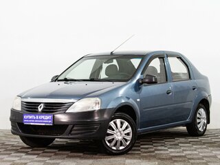 2010 Renault Logan I Рестайлинг, синий, 249000 рублей, вид 3