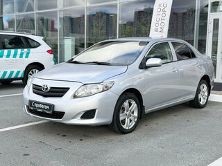 2008 Toyota Corolla AMT X (E140, E150), серебристый, 630000 рублей, вид 2
