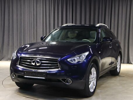 2012 Infiniti FX37 II (S51) Рестайлинг, синий, 1599000 рублей, вид 1
