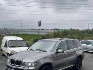 2006 BMW X5 4.4i I (E53) Рестайлинг, серый, 450000 рублей, вид 3
