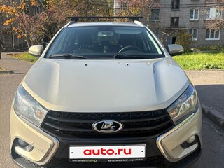 2019 Lada (ВАЗ) Vesta SW Cross I, серый, 1120000 рублей, вид 4