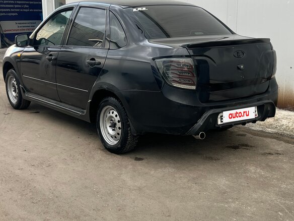 2013 Lada (ВАЗ) Granta I, синий, 230000 рублей - вид 8