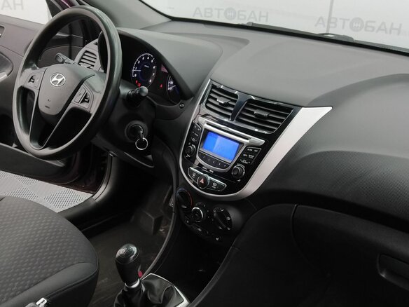 2012 Hyundai Solaris I, фиолетовый, 849000 рублей - вид 15