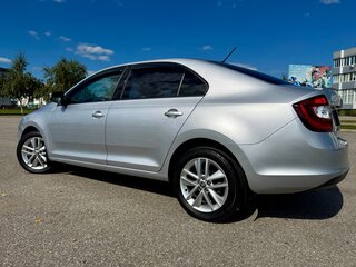 2018 Skoda Rapid I Рестайлинг, серебристый, 1430000 рублей, вид 4