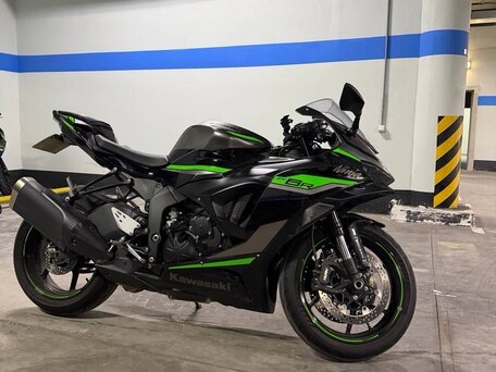 2025 Kawasaki ZX-6R Ninja, чёрный, 1350000 рублей, вид 2