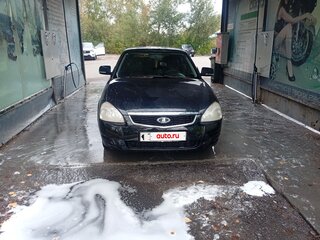 2010 Lada (ВАЗ) Priora I, чёрный, 200000 рублей, вид 1