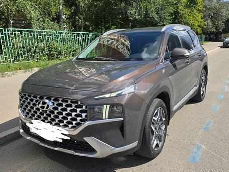 2021 Hyundai Santa Fe IV Рестайлинг, коричневый, 3550000 рублей, вид 1
