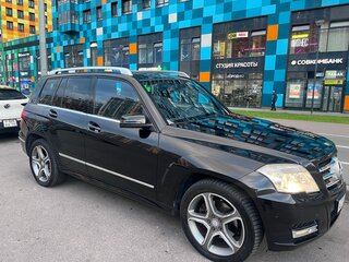 2012 Mercedes-Benz GLK-Класс 300 I (X204), чёрный, 1210000 рублей, вид 4