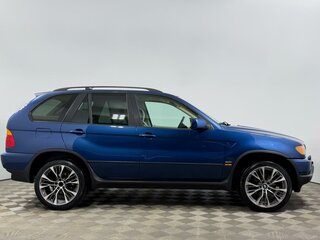 2003 BMW X5 3.0i I (E53) Рестайлинг, синий, 949900 рублей, вид 5