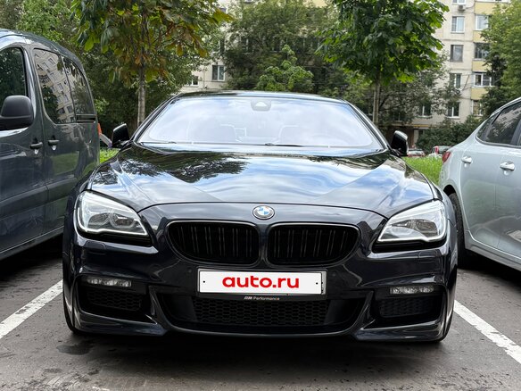 2016 BMW 6 серии 640i xDrive III (F06/F13/F12) Рестайлинг, чёрный - вид 4